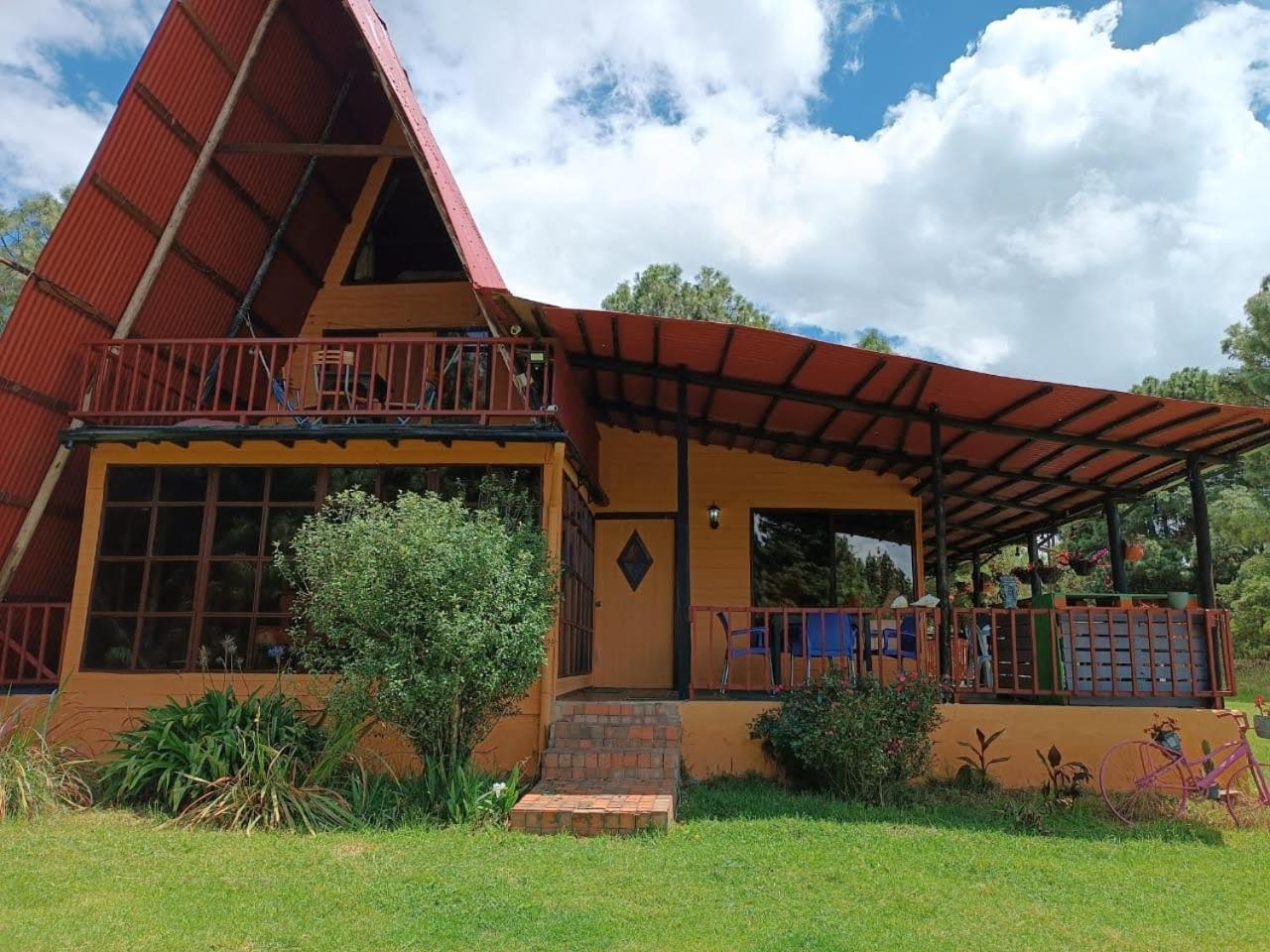 Chalets Amarelo Suesca Ngoại thất bức ảnh